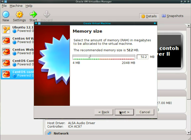 VirtualBox Set Guest RAM