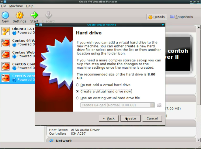 VirtualBox Set Guest Virtual HDD